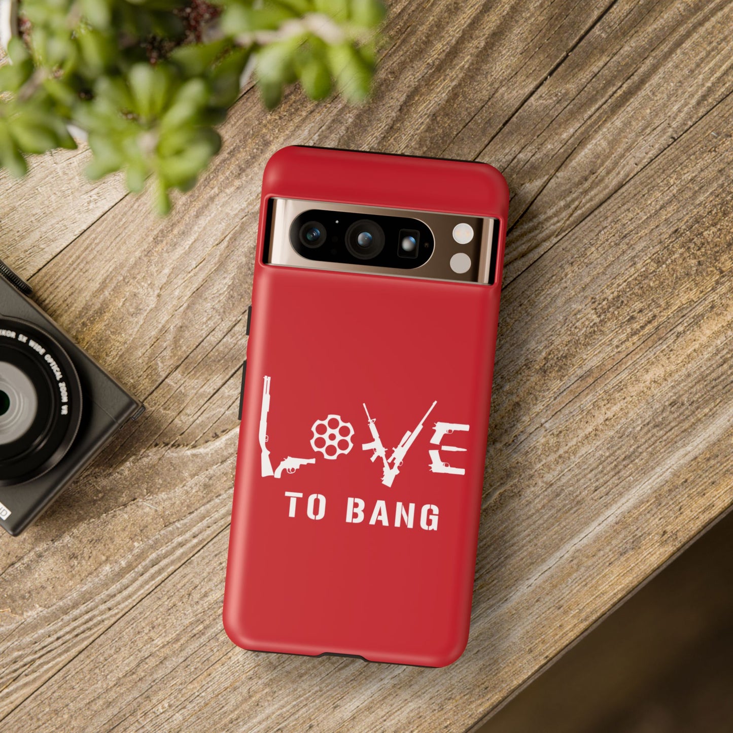 Dark Red LTB Phone Case