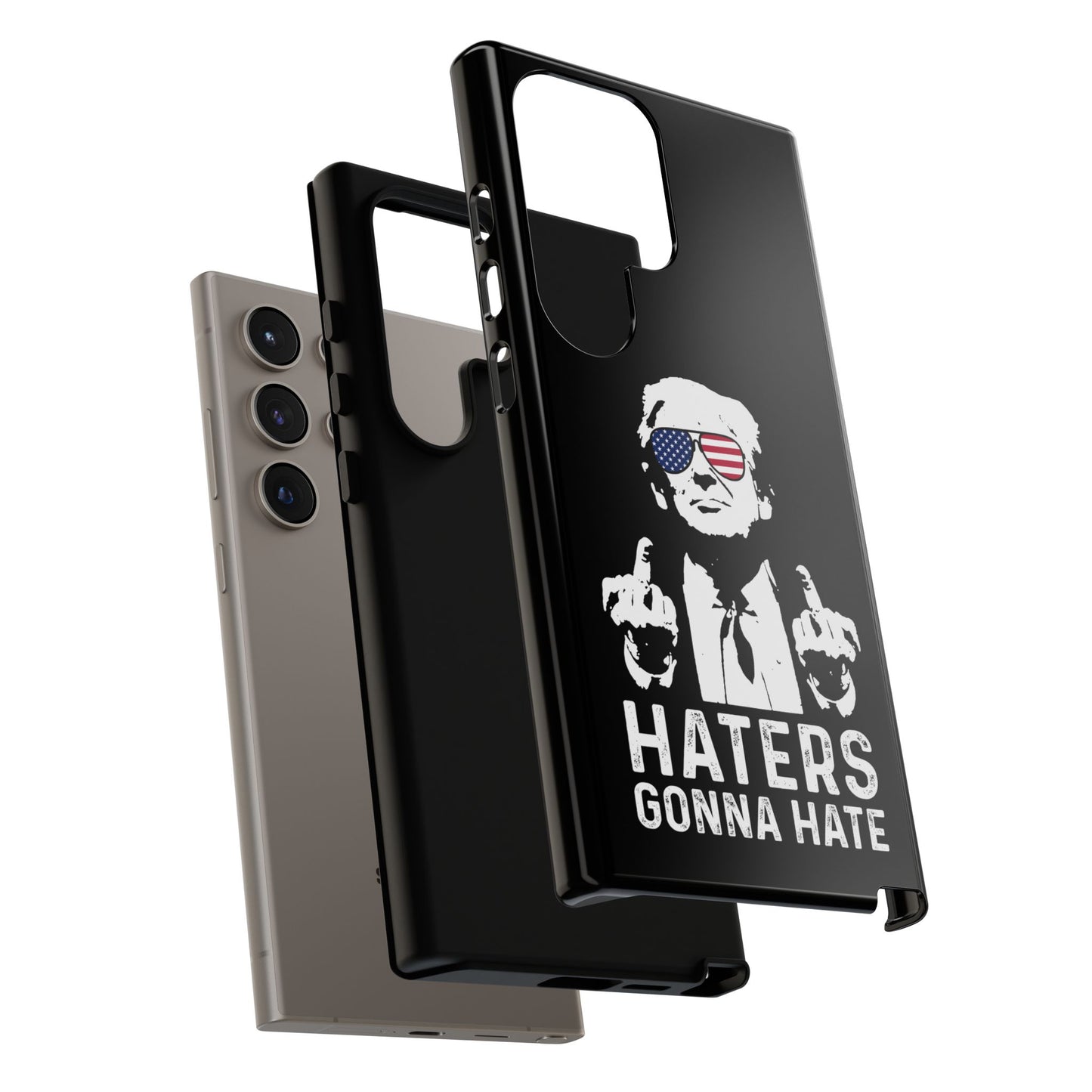 Black Trump Hater Phone Case