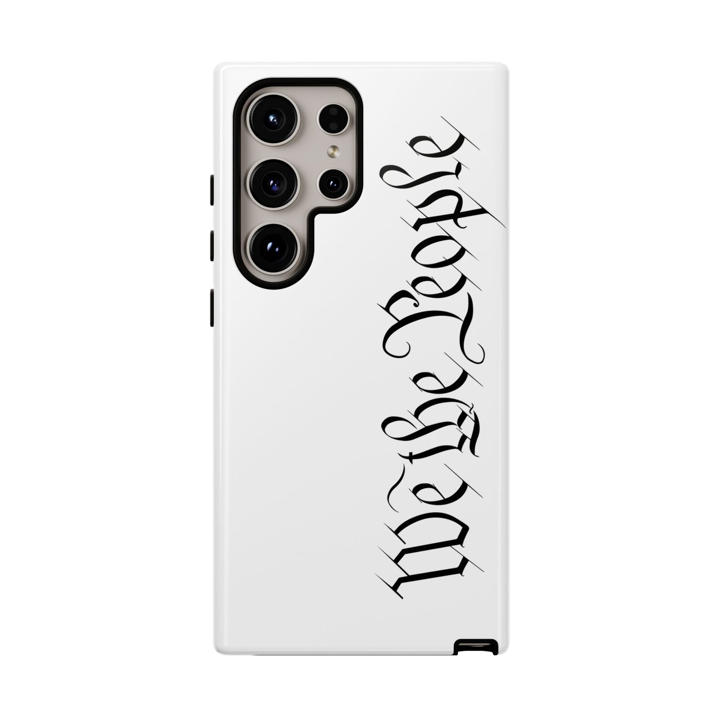 White WTP Phone Case