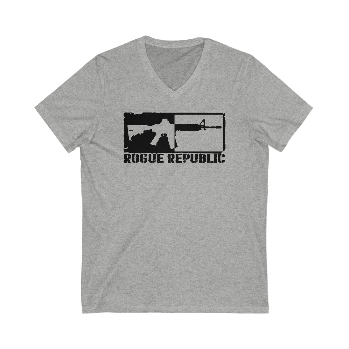 Rogue Republic AR15 Short Sleeve V-Neck Tee