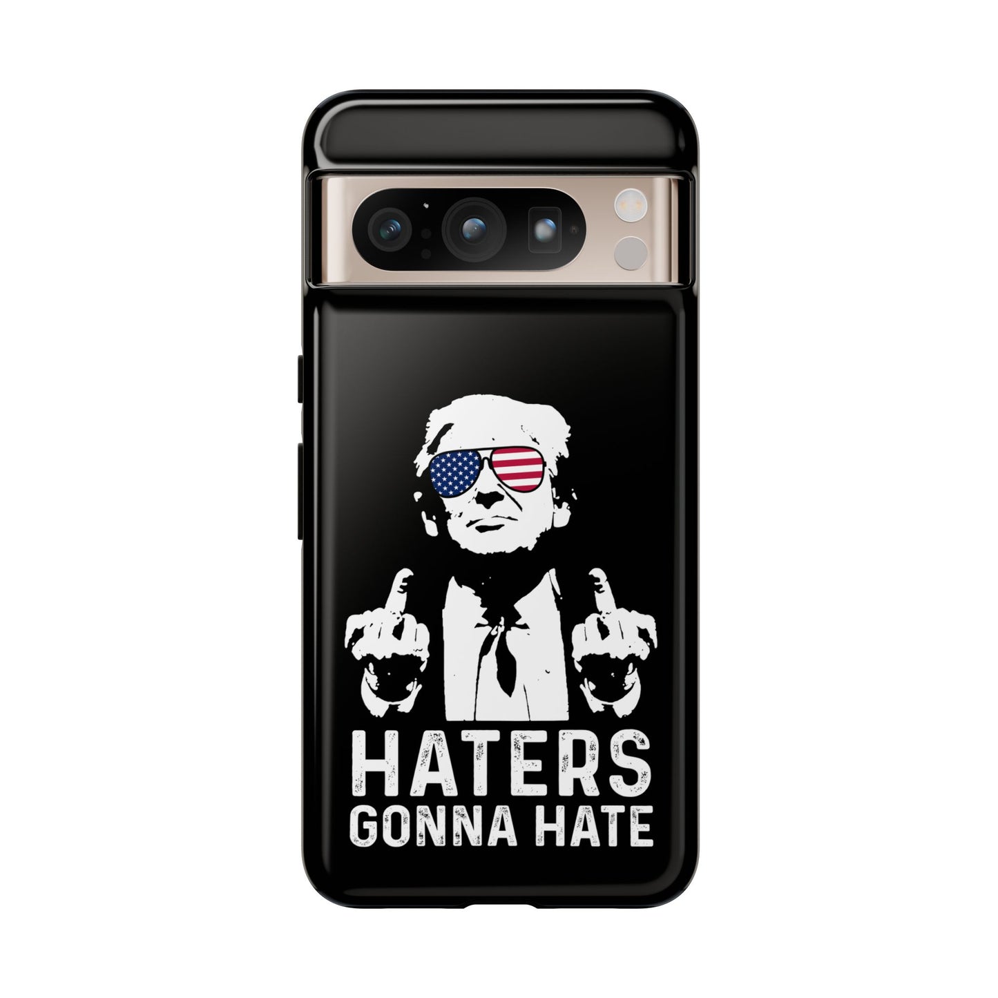 Black Trump Hater Phone Case